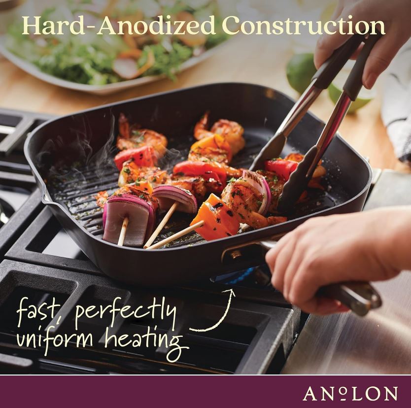 Anolon Advanced Square Grill Pan 11in