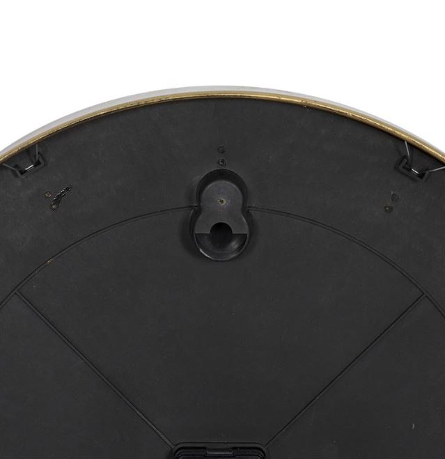 White & Gold Clock 20in 