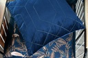 Garmo Velvet Pillow Blue 16in