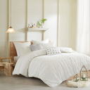 Brooklyn King Comforter Set Ivory