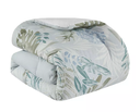 Kiawah Island 6 Piece Oversized Cotton Queen Comforter Set with Throw Pillow