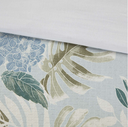 Kiawah Island 6 Piece Oversized Cotton Queen Comforter Set with Throw Pillow