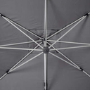 Equador Grey Cantilever Outdoor Umbrella 10x13ft