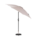 Sisko Taupe Outdoor Umbrella 9ft
