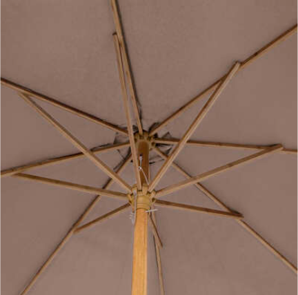 Tinaei Taupe Outdoor Umbrella 12ft
