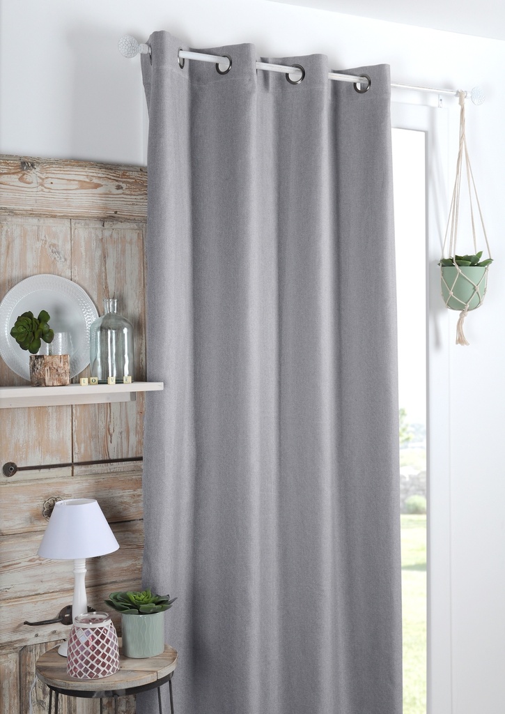 Capenhagen Blackout  Panel 102in Grey