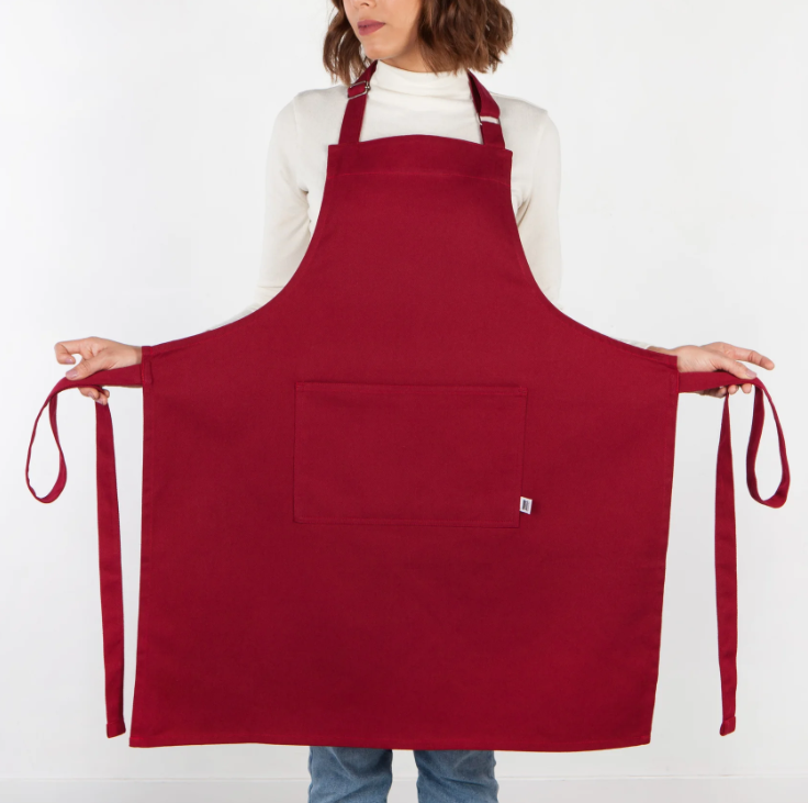 Chef's Apron Carmine