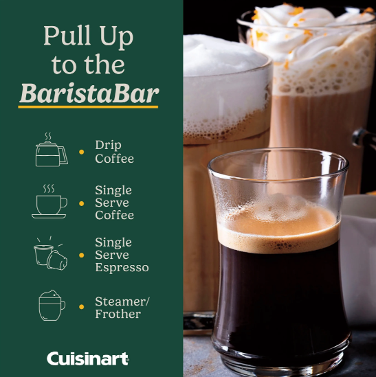 Cuisinart Coffee Center Barista Bar 4-in-1 Coffeemaker