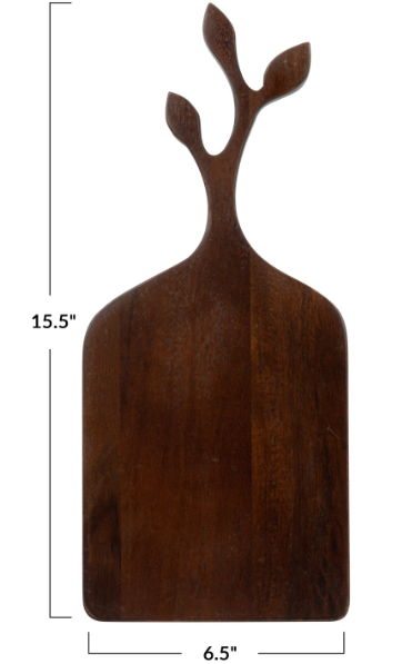 Branch Acacia Wood Serving Board 15.5in