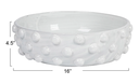 Round Terra-cotta Decorative Bowl 16in