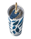 Lenox Blue Bay Leaf Print Insulated Tumbler 
