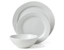 Oneida Ridge White 12-Pce Dinnerware Set