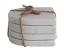 Arched Marble Coasters Set of 4