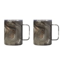 Geo Coffee Mug 16oz Black