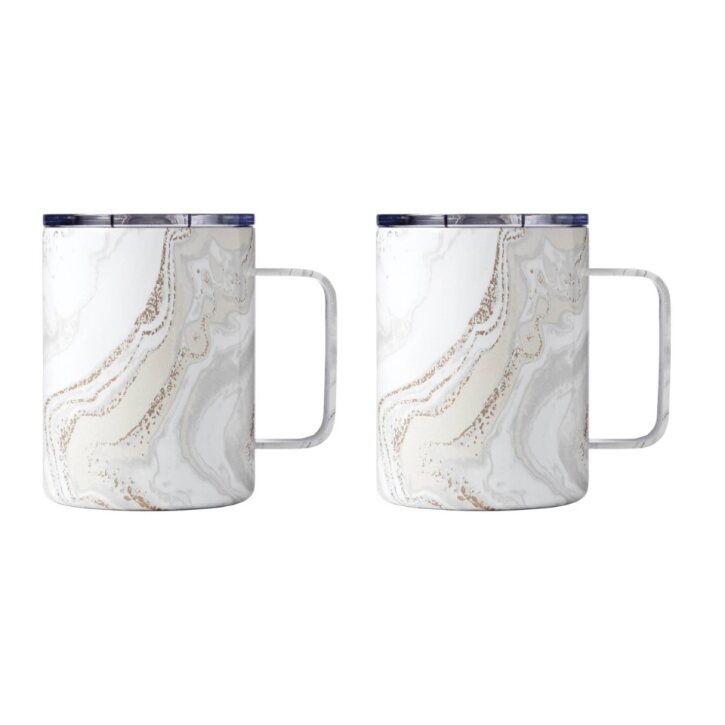 Geo Coffee Mug 16oz White