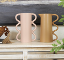 Ceramic Glazed Vase 10in