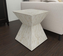 MOP Hourglass Accent Table 19in