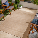 Tuareg Tan Indoor Outdoor Rug 5ft x 7ft
