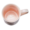 Annette Honeycomb Ceramic Tea Mug & Infuser