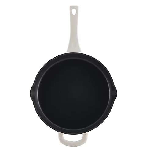 Ayesha Cast Iron Skillet Vanilla 10 Inch