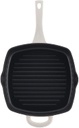 Ayesha Cast Iron Square Grill Pan Vanilla