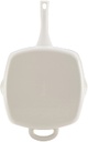 Ayesha Cast Iron Square Grill Pan Vanilla