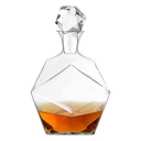 Faceted Crystal Liquor Decanter