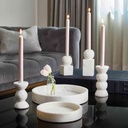 Marble Candle Tray Small