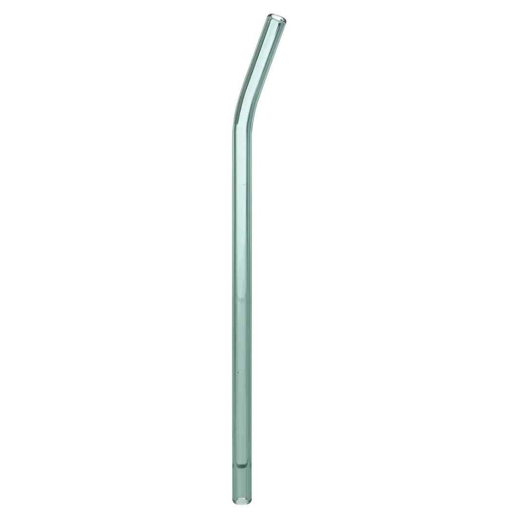 Can Glass With Straw Blue