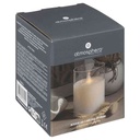 Led Glass Candle 3x4in