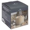 Led Glass Candle 6in