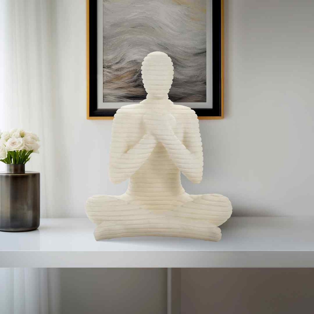 Avalon Zen Quartz Resin Statuary 25in