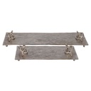 Rada Silver Link Tray 14in