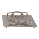 Rada Silver Link Tray 14in