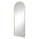 Celine Gold Arch Wall Mirror 28in x 74in