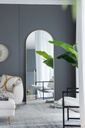 Celine Gold Arch Wall Mirror 28in x 74in