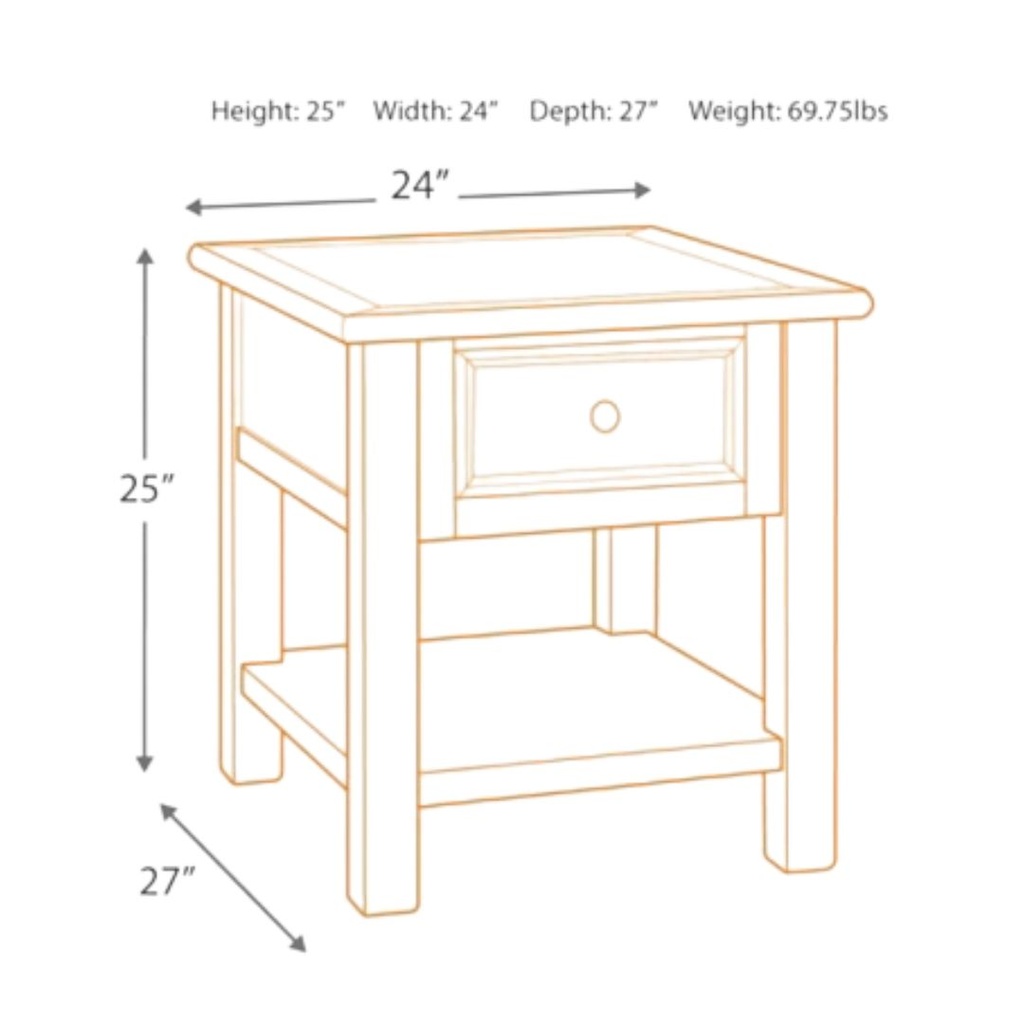 Bolanburg End Table