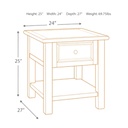 Bolanburg End Table