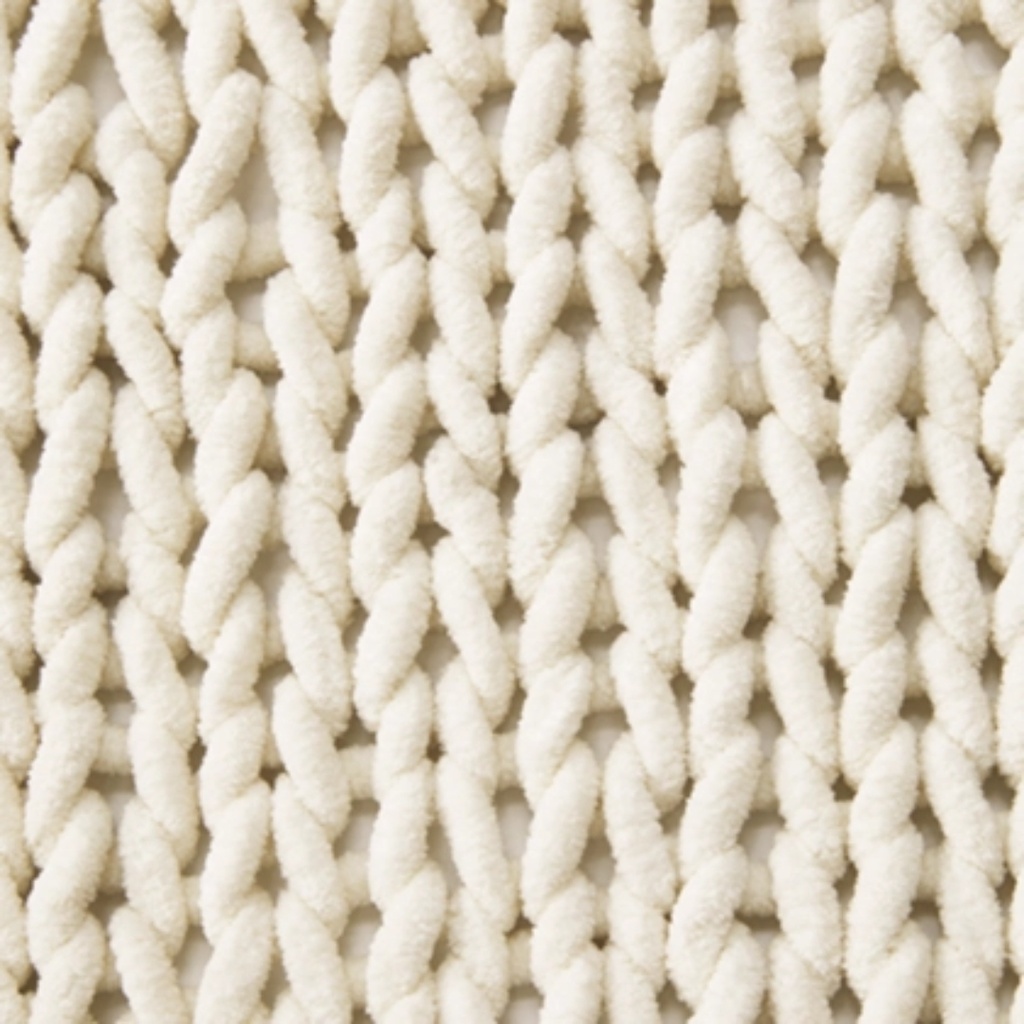 Chaddon Knit Throw Cream
