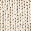 Chaddon Knit Throw Cream