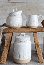 Botanical Canister Natural Large
