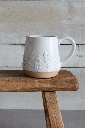 Botanical Stoneware Mug Natural 16oz
