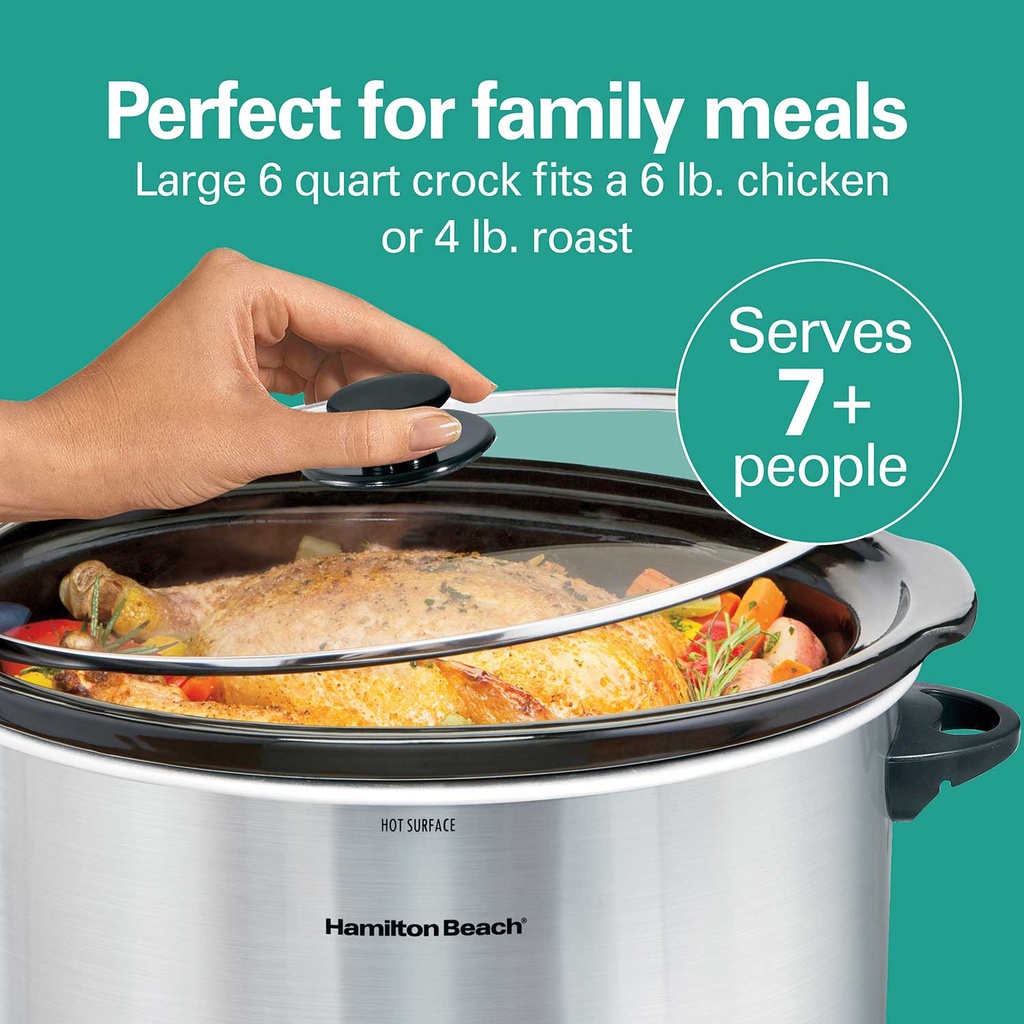 Hamilton Beach 6 Qt. Slow Cooker