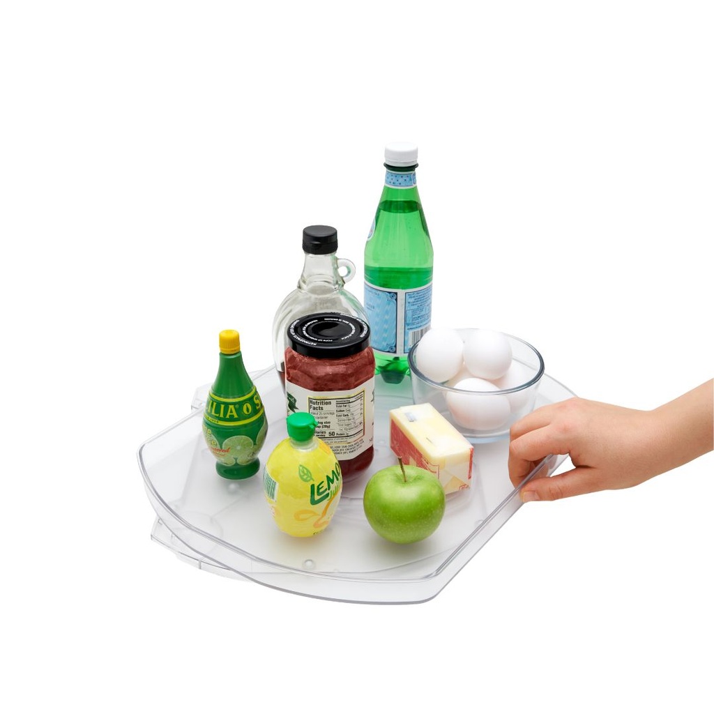 Rotating Fridge Tray Clear