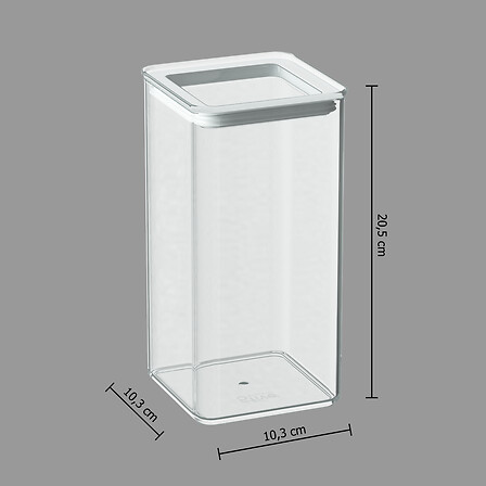 Eske Air Tight Stackable Square Storage Container 1.5L