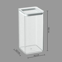 Eske Air Tight Stackable Square Storage Container 1.5L