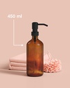 Glass Soap Dispenser Tinted 15oz