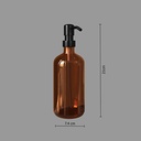 Glass Soap Dispenser Tinted 15oz