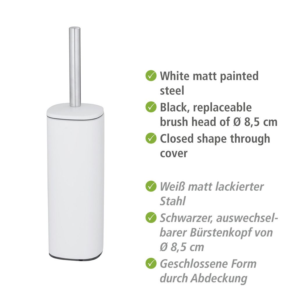 Alassio Toilet Brush White