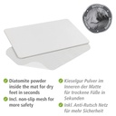 Earth Diatomite Bath Mat White